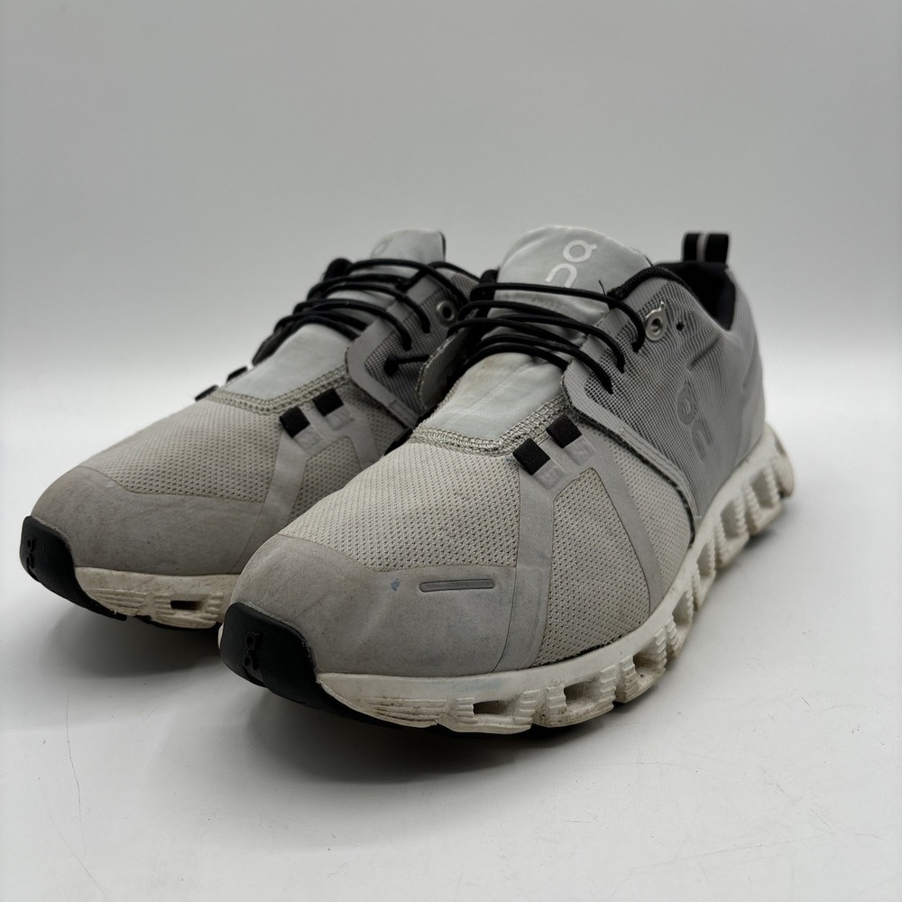 On Cloud 5 Waterproof Women's 6.5 Gray Running Shoes Outdoor Comfort Sneakers